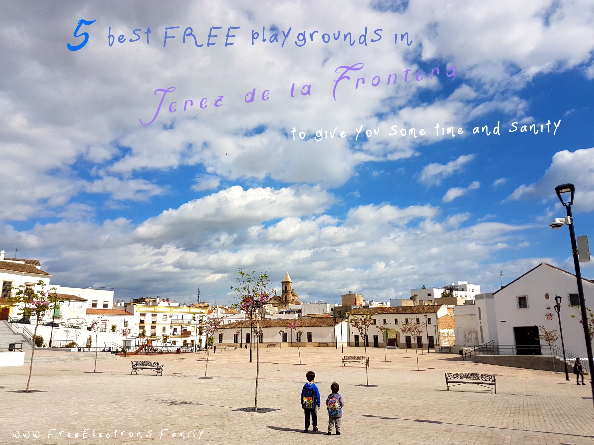 5 best FREE playground in Jerez de la Frontera to give you some time and sanity.  PIN IT PLEASE!

www.FreeElectrons.Family.
