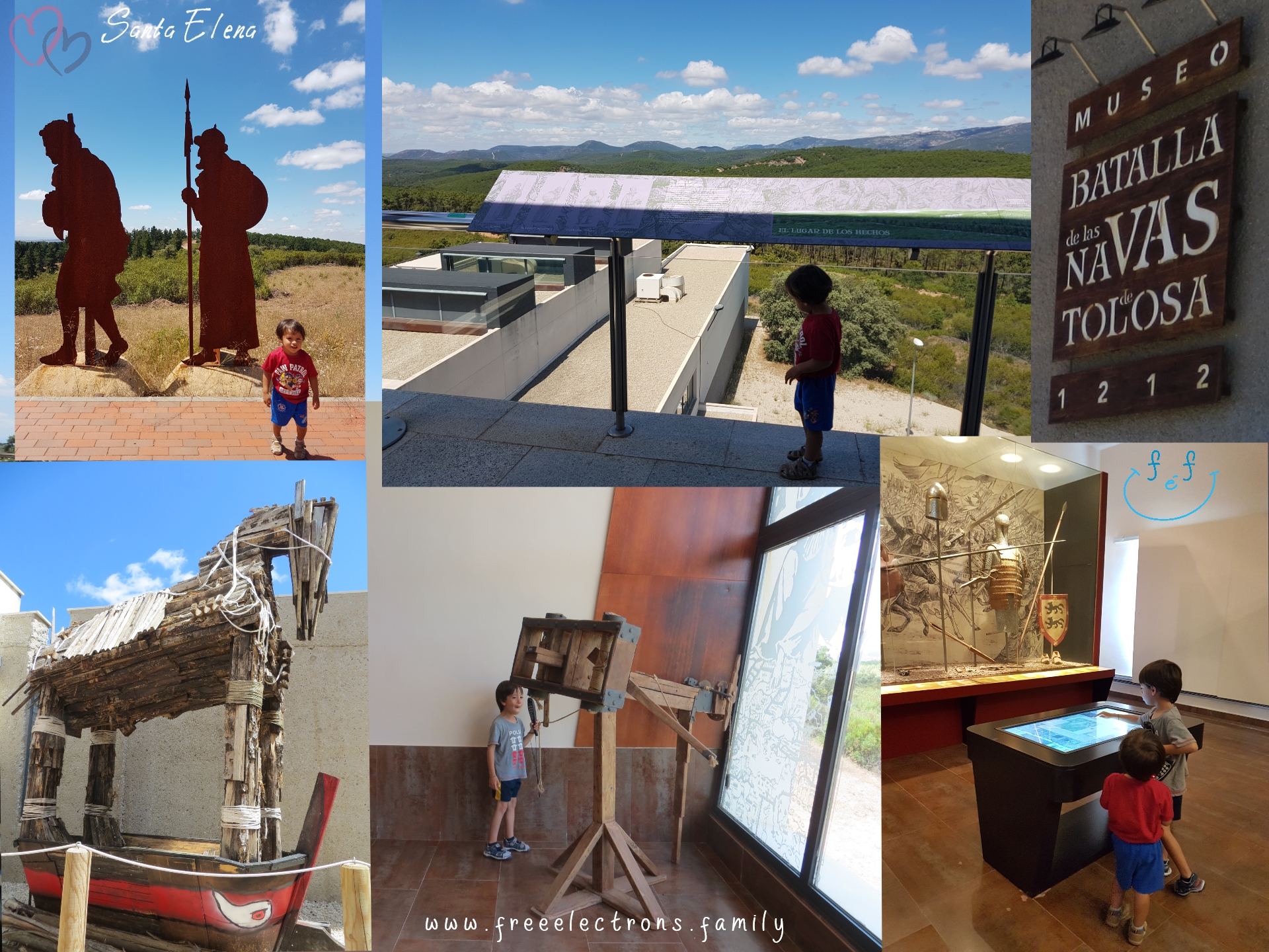 A #FreeElectrons.Family camping road trip Europe I stop in Santa Elena, Jaen, Spain.  Plenty of fun things to do and learn about at the museum of the Battle of the Navas Tolosa.