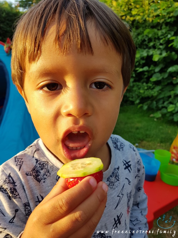 #FreeElectrons.Family - camping road trip Europe 2 eat healthy